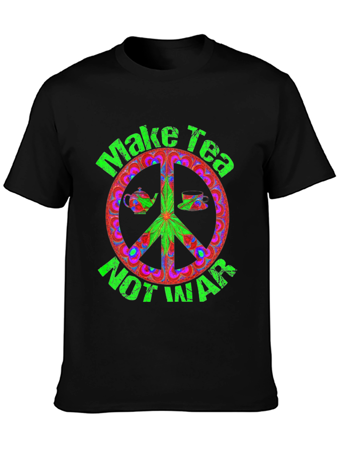 Make Tea Not War Graphic Tee