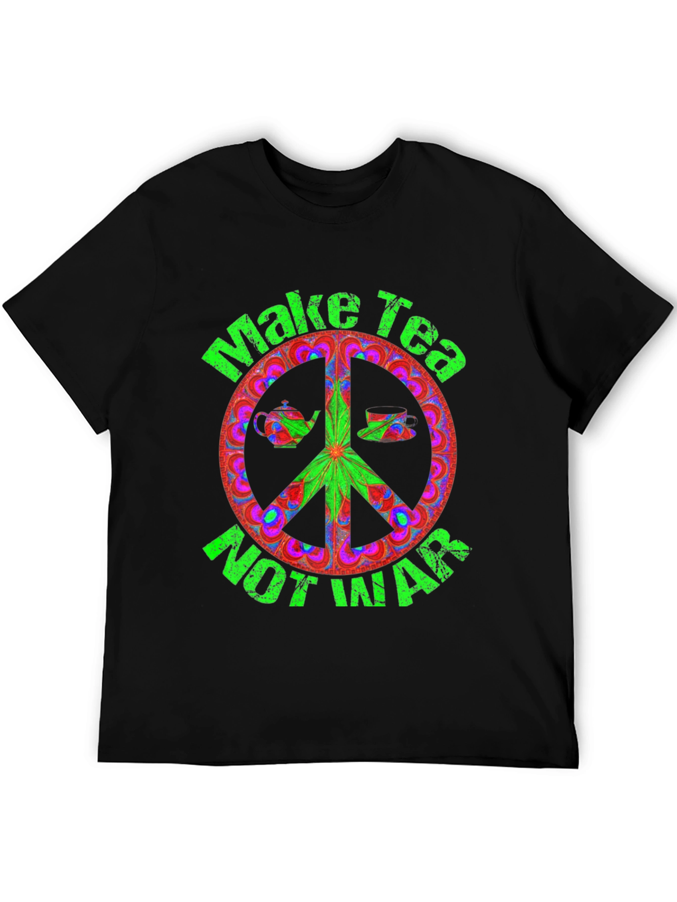 Make Tea Not War Graphic Tee