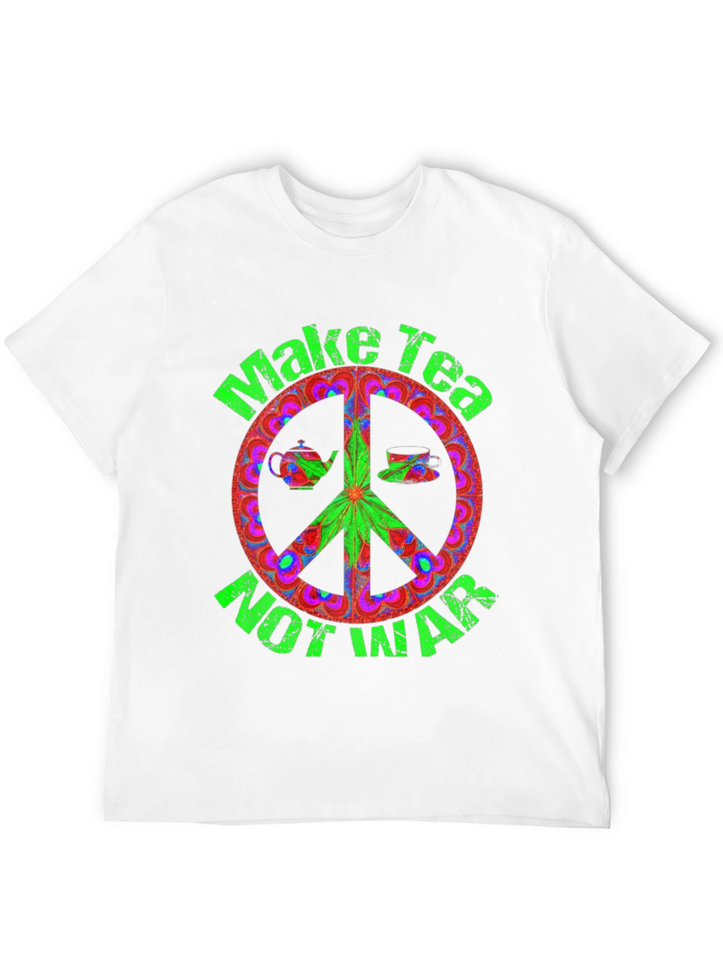 Make Tea Not War Graphic Tee