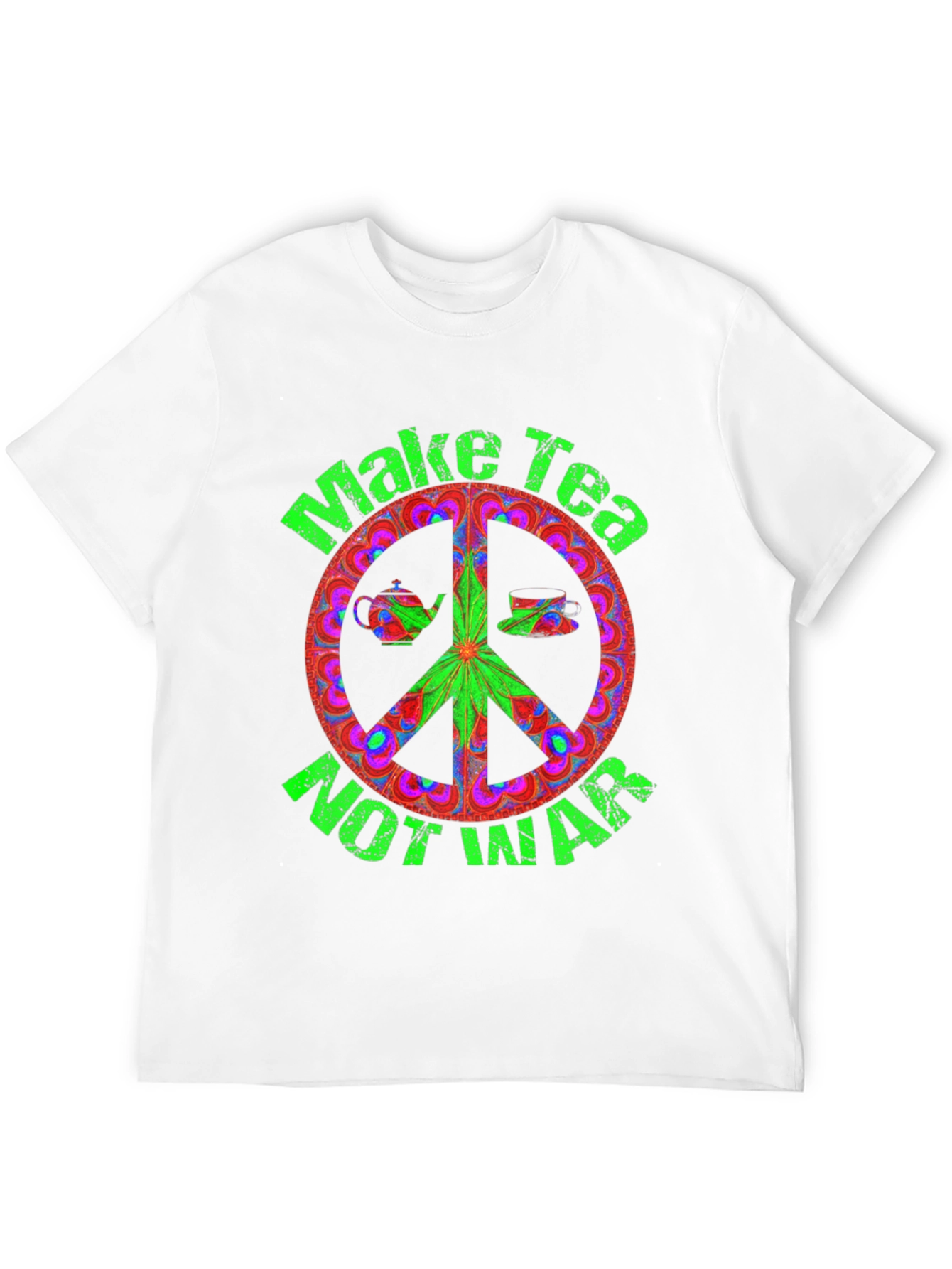 Make Tea Not War Graphic Tee