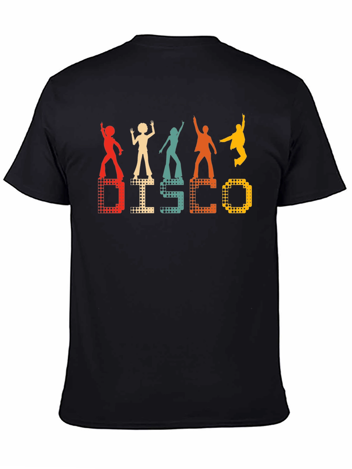 Retro Disco Graphic Tee - 70s Inspired Dance Shirt
