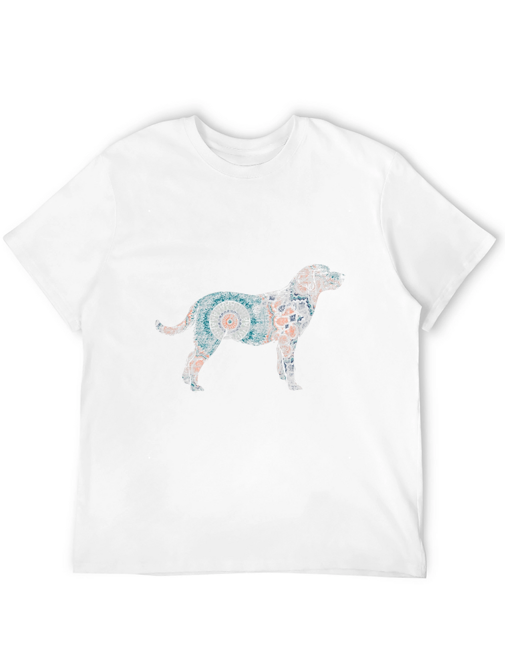 Dog Graphic Tee - Unique Artistic Design