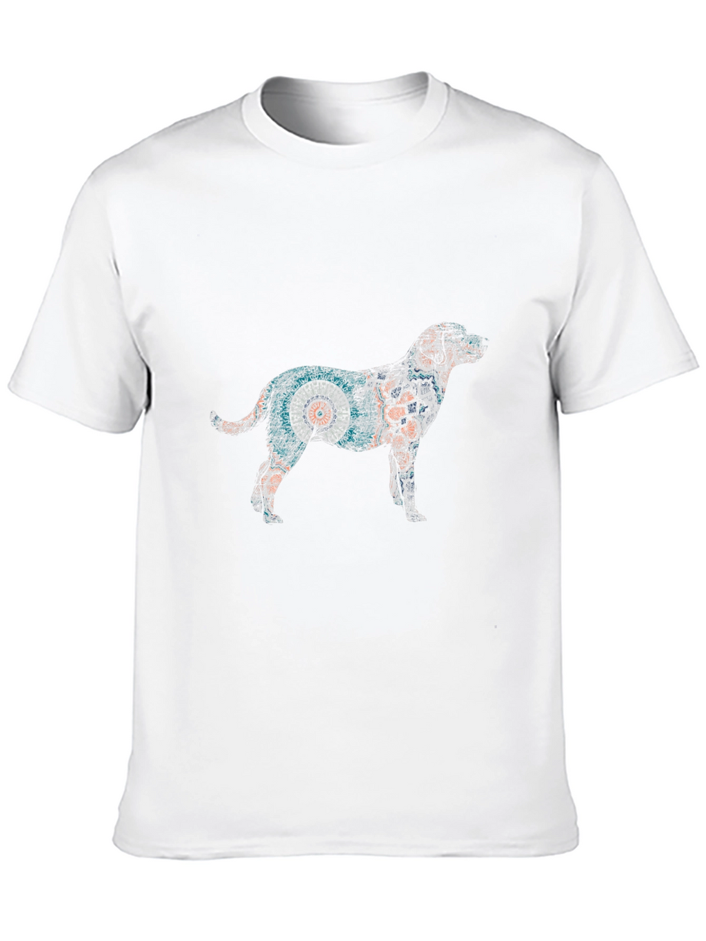 Dog Graphic Tee - Unique Artistic Design
