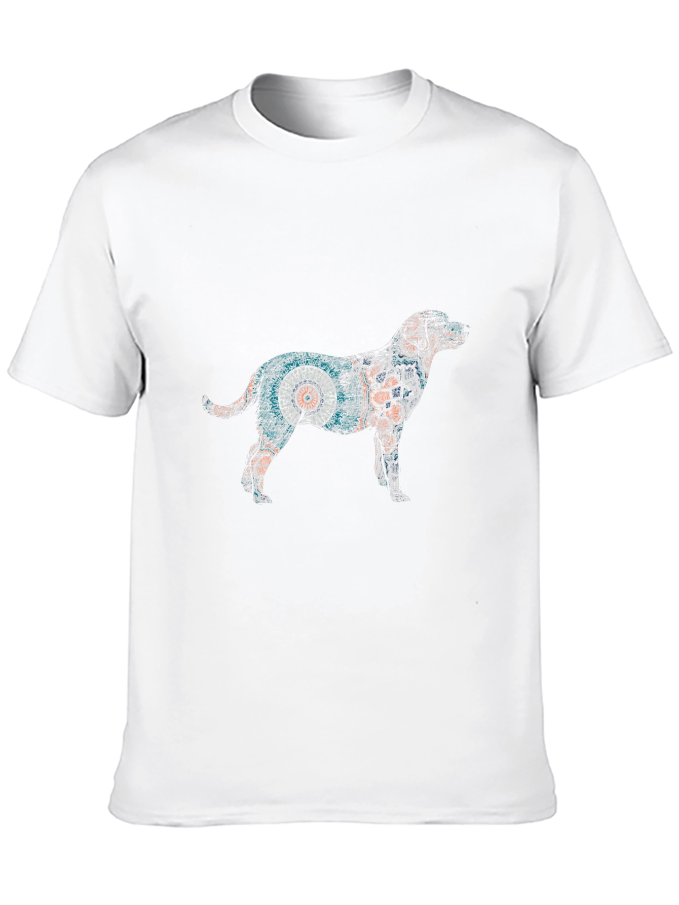 Dog Graphic Tee - Unique Artistic Design