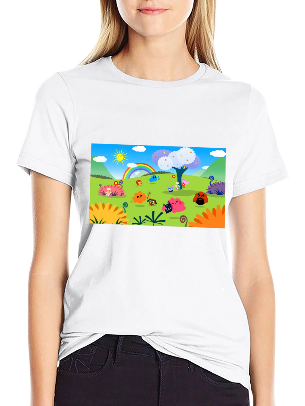 Cartoon Landscape T-Shirt