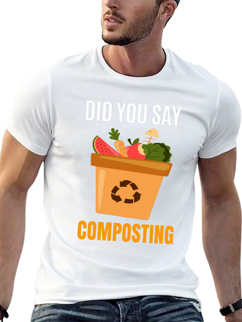 Composting T-Shirt - Did You Say Composting?