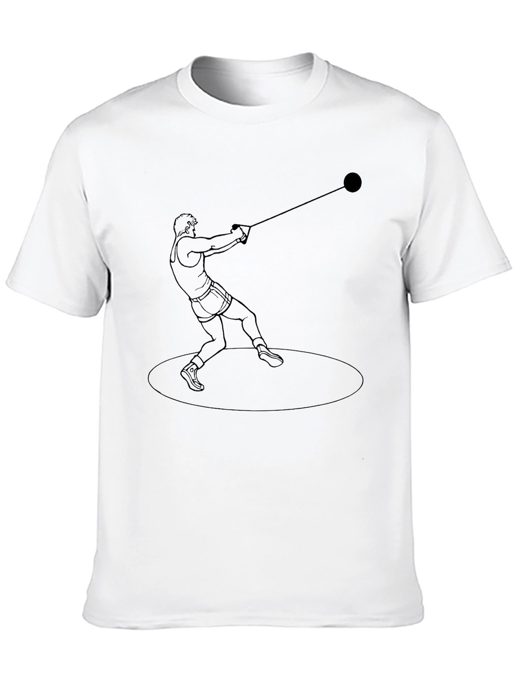 Hammer Throw Black T-Shirt