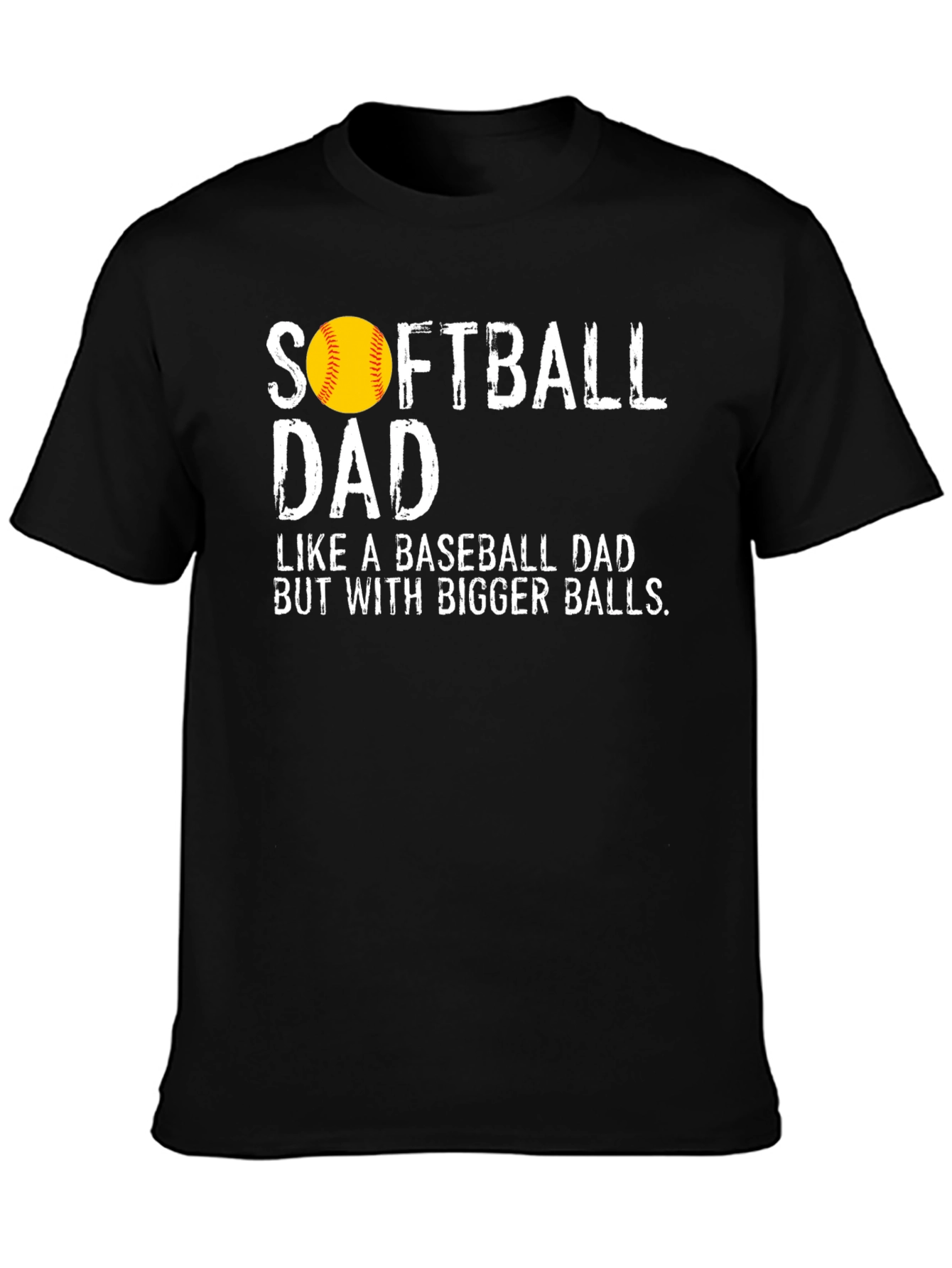 Softball Dad Graphic Tee