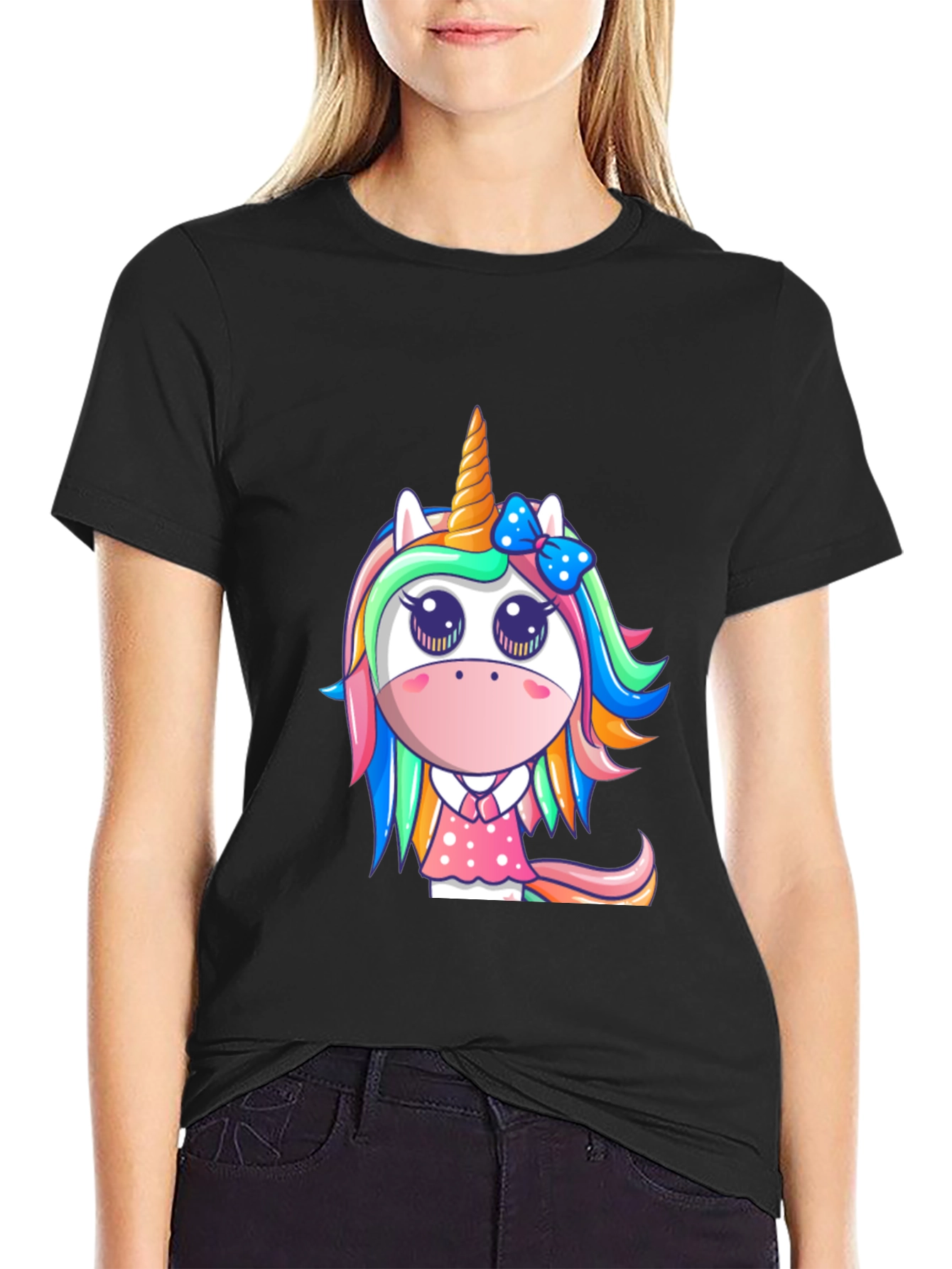 Unicorn Graphic T-Shirt - Cute Cartoon Design