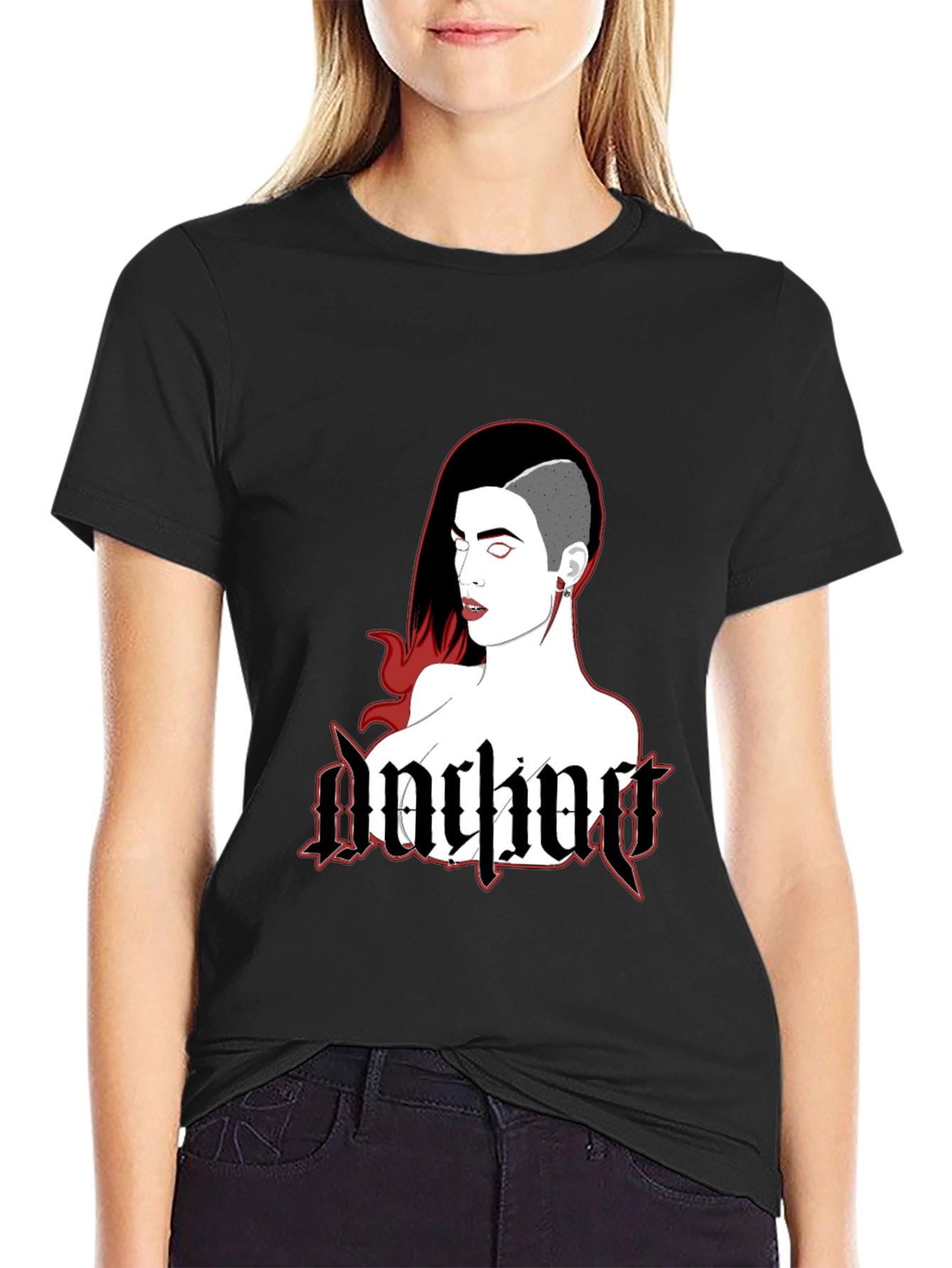 Anchor Woman Graphic T-Shirt