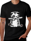 Nine Lives Cat T-Shirt - Cute Kitten Tee