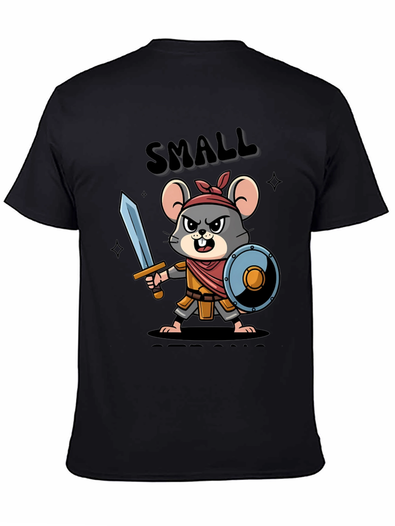 Small Warrior Mouse T-Shirt