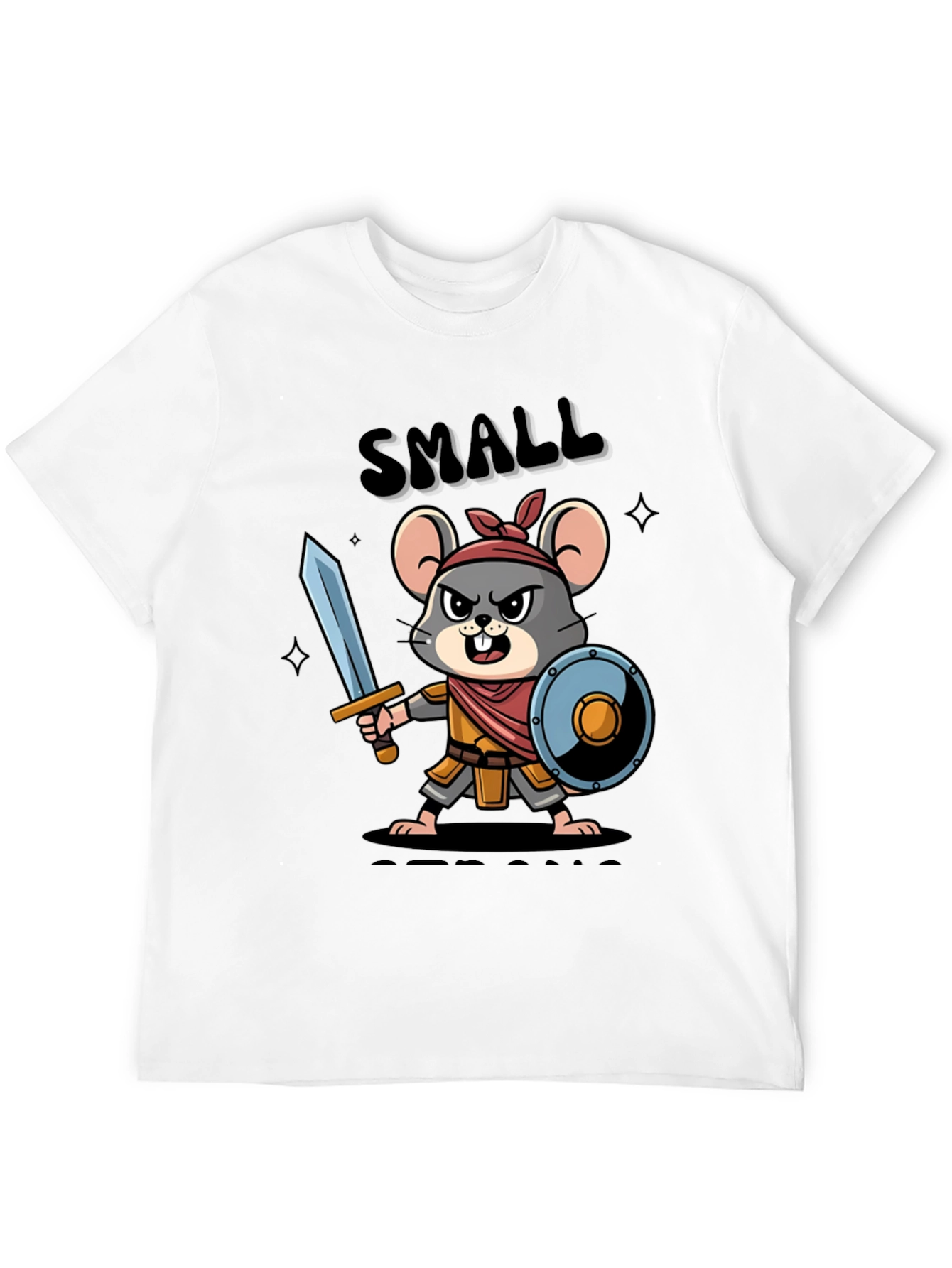 Small Warrior Mouse T-Shirt