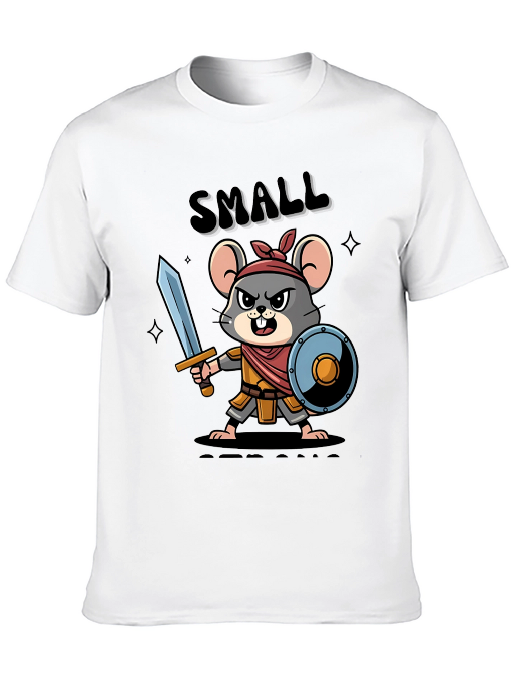Small Warrior Mouse T-Shirt