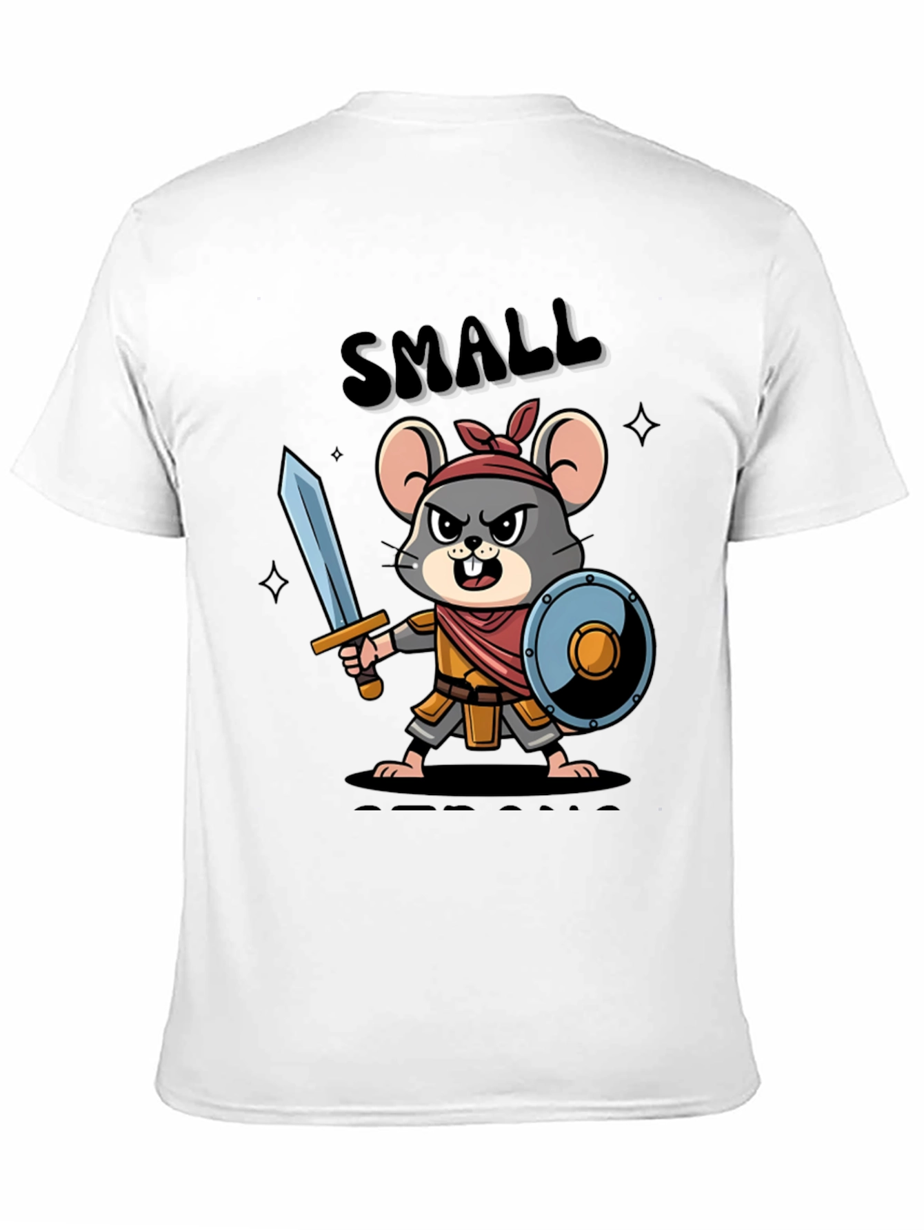 Small Warrior Mouse T-Shirt