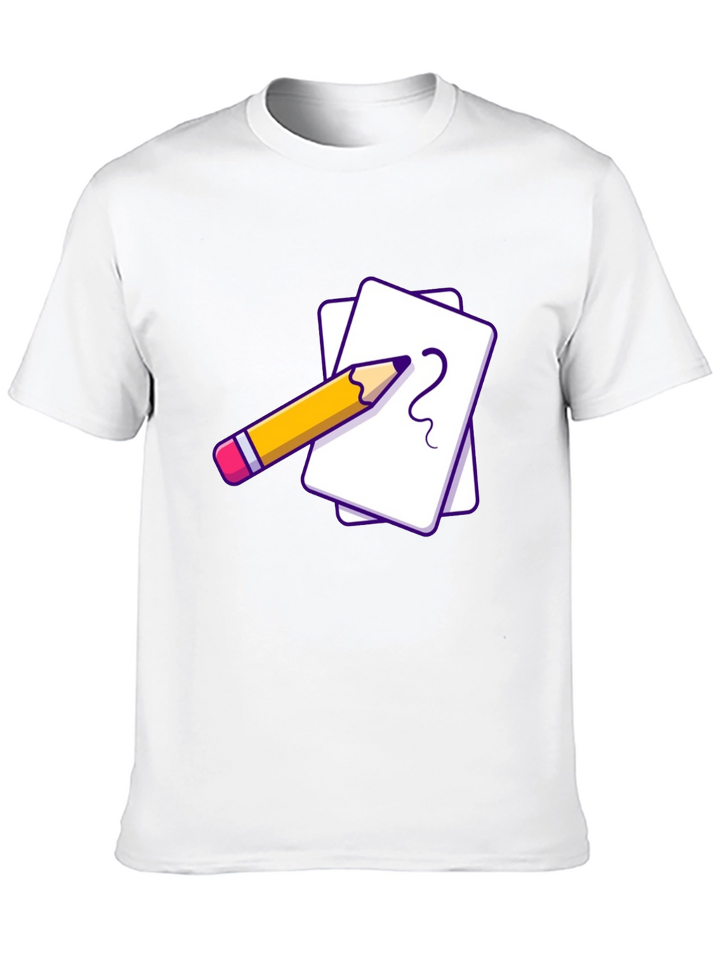 Creative Sketch Tee - Black Graphic T-Shirt