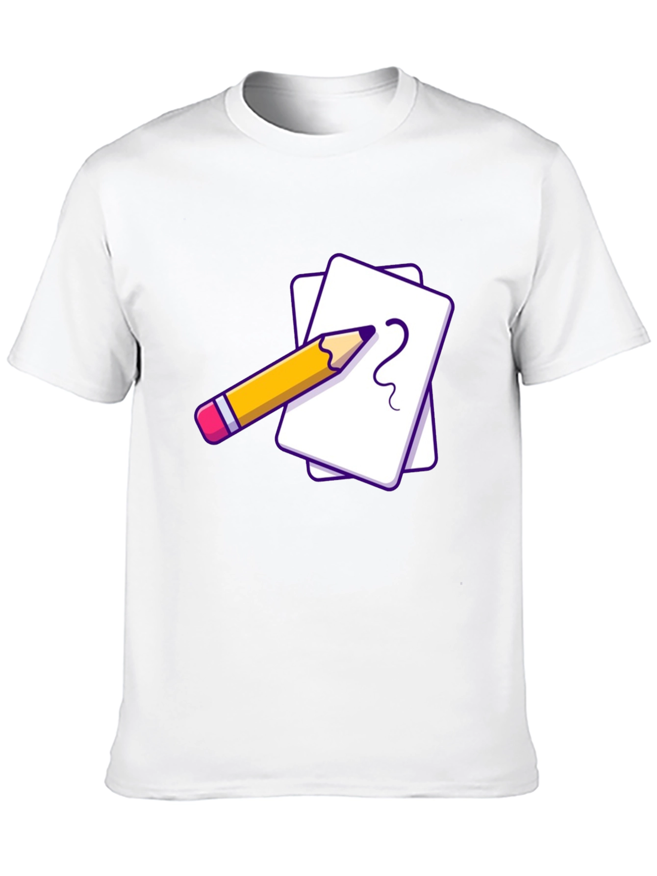 Creative Sketch Tee - Black Graphic T-Shirt