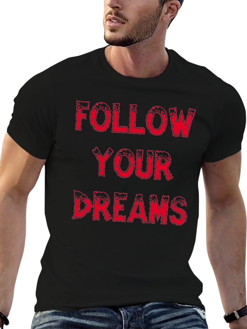 Follow Your Dreams Graphic Print Tee