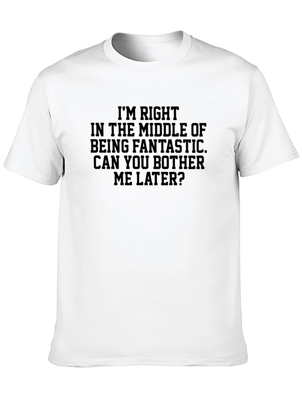 Funny Graphic Tee - Fantastic Middle