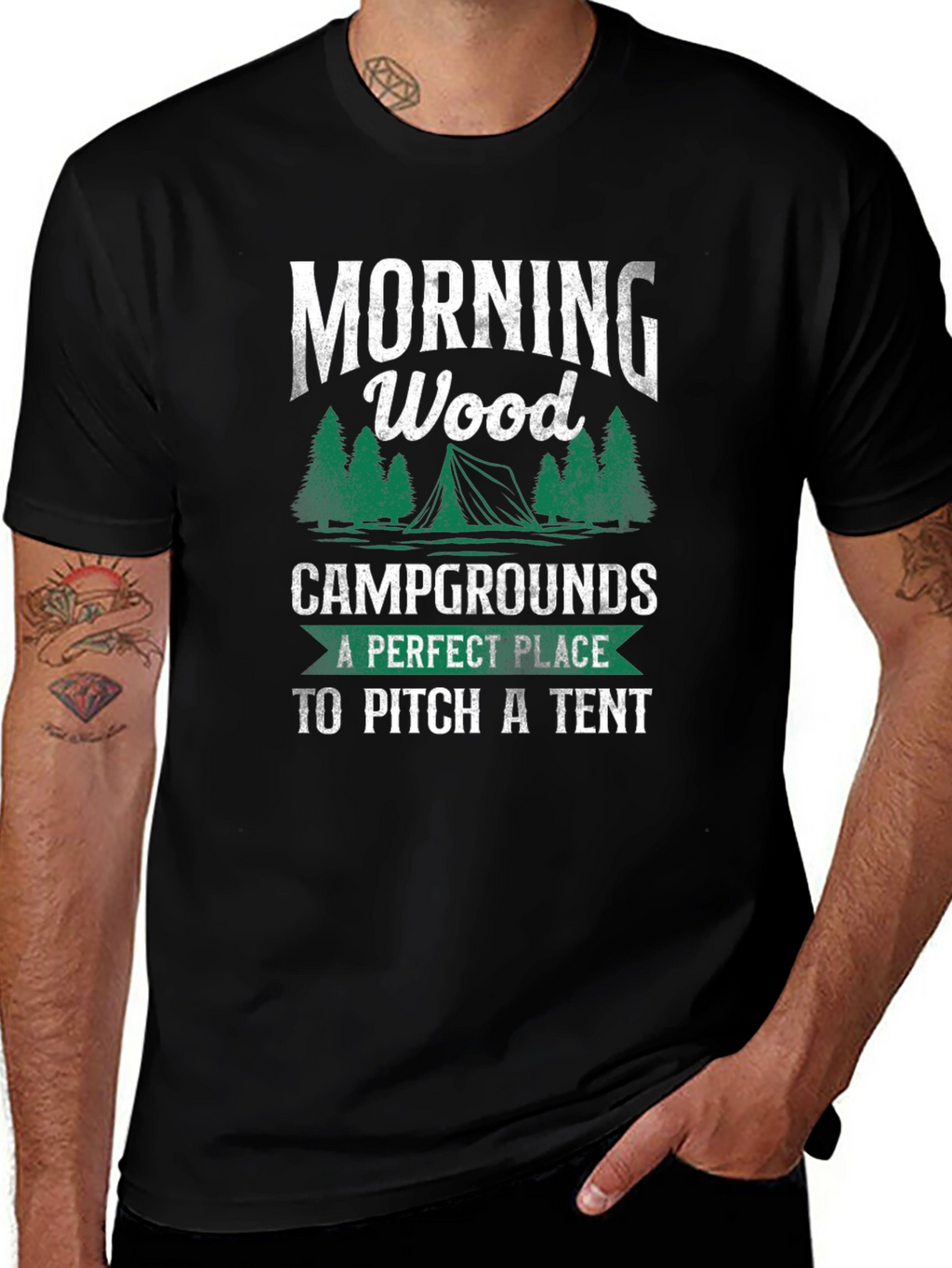 Morning Wood Campgrounds T-Shirt