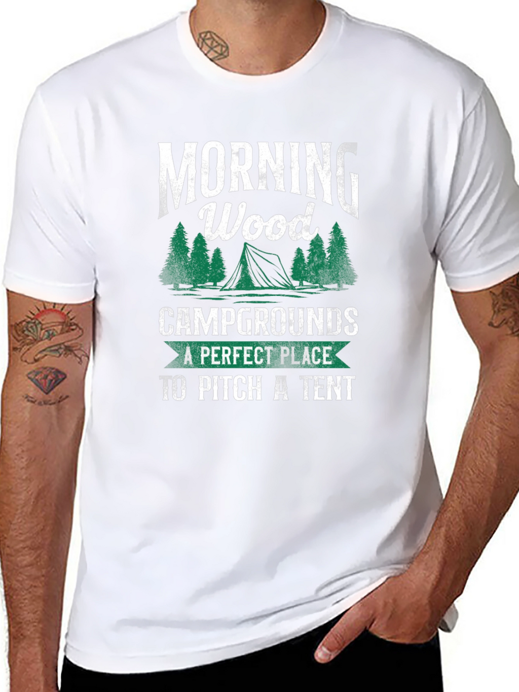 Morning Wood Campgrounds T-Shirt