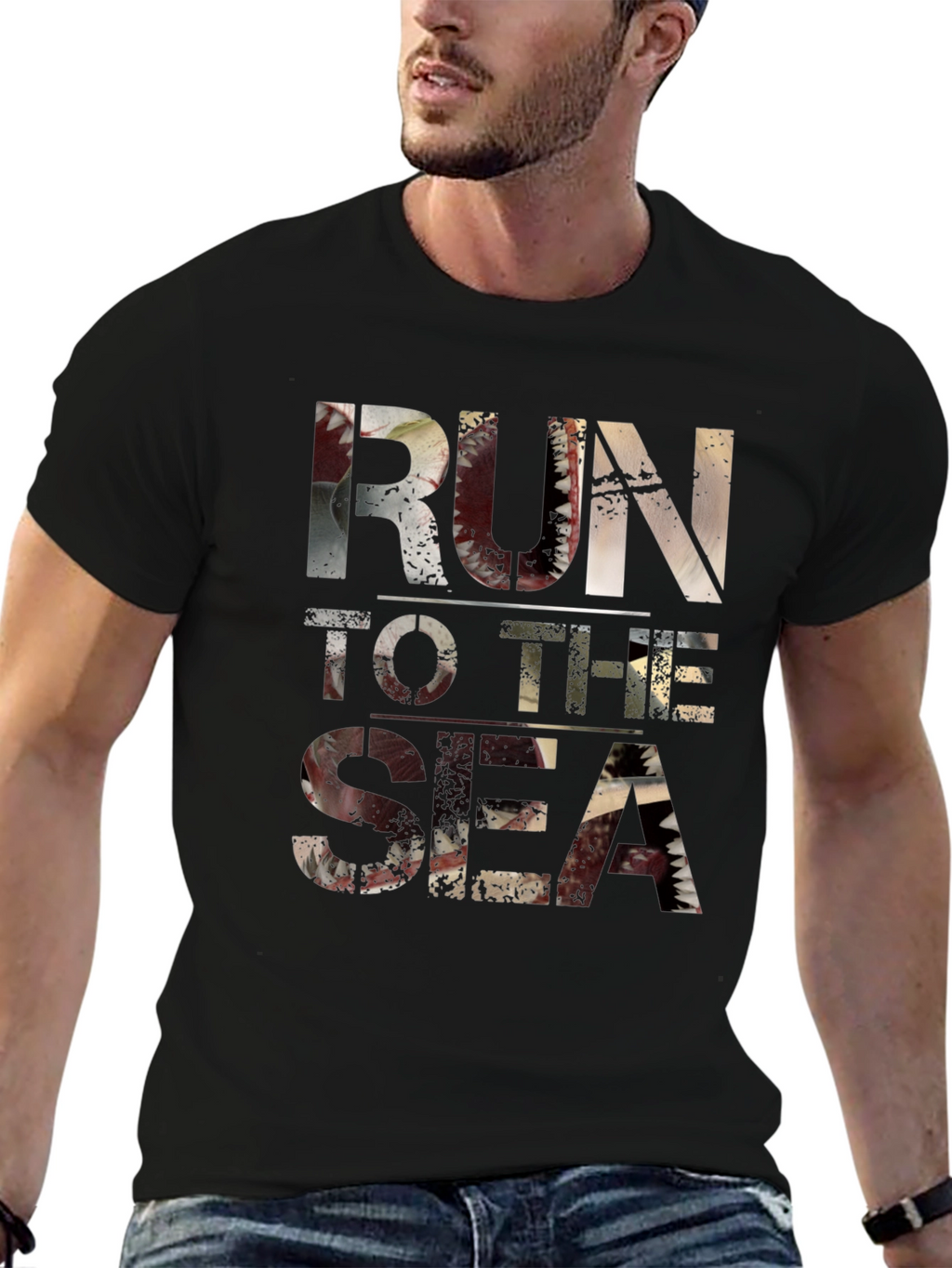 Run To The Sea Graphic Tee