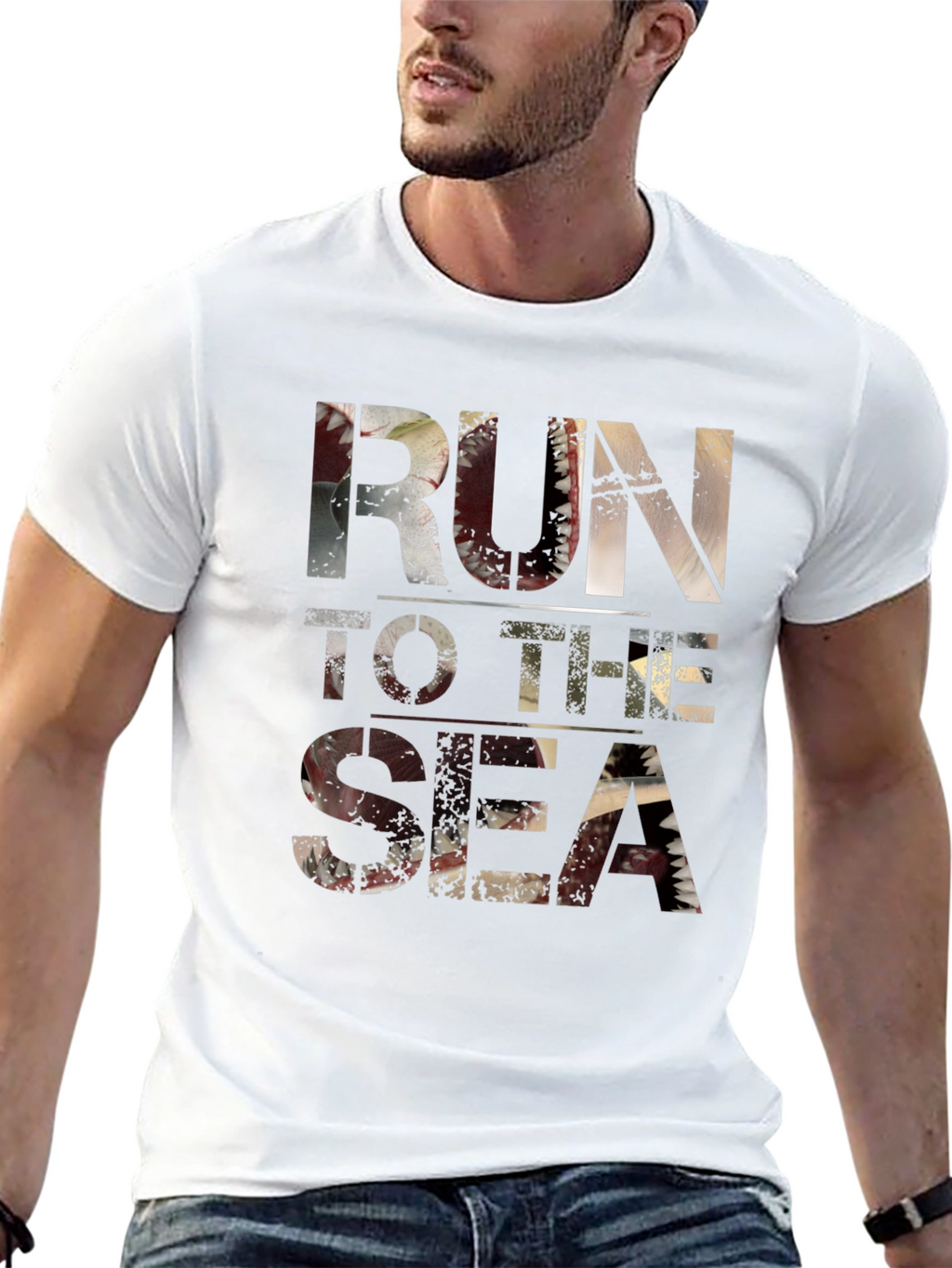 Run To The Sea Graphic Tee