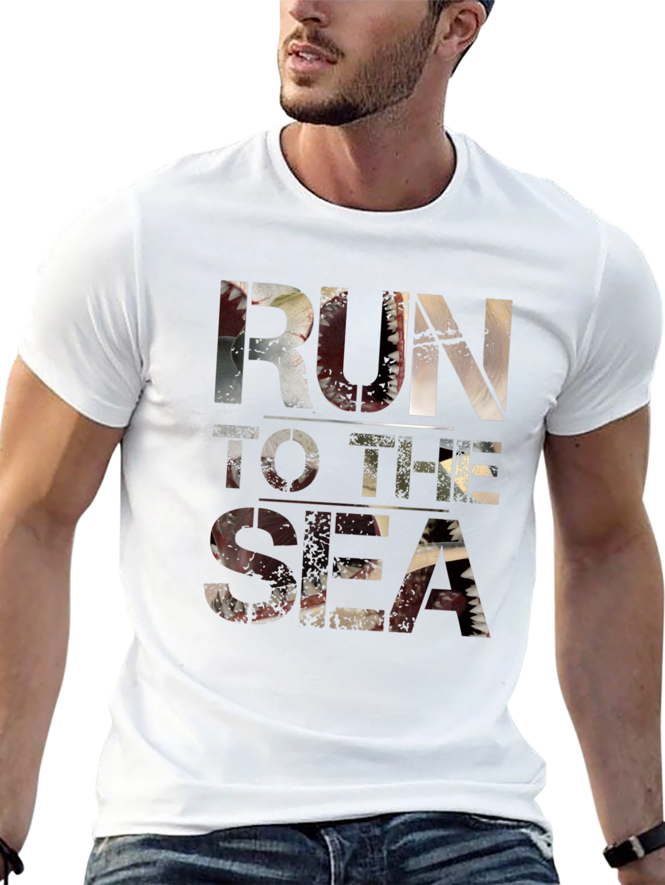 Run To The Sea Graphic Tee