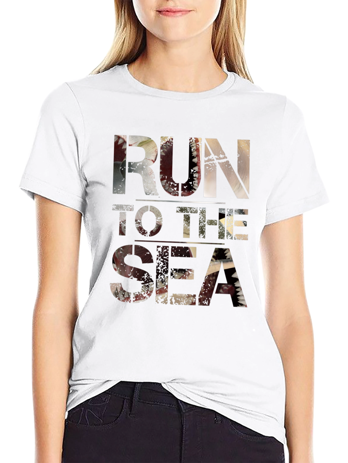 Run To The Sea Graphic Tee
