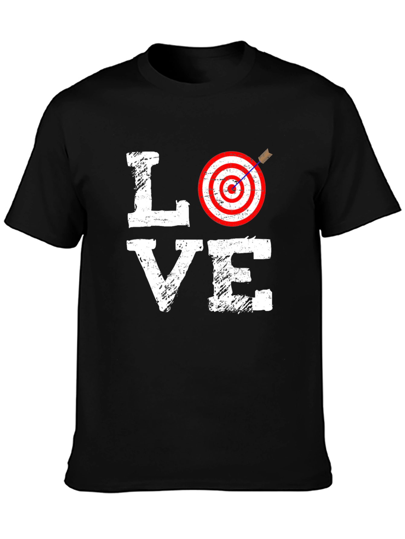 Target Love Graphic Tee - Mens Cotton T-Shirt