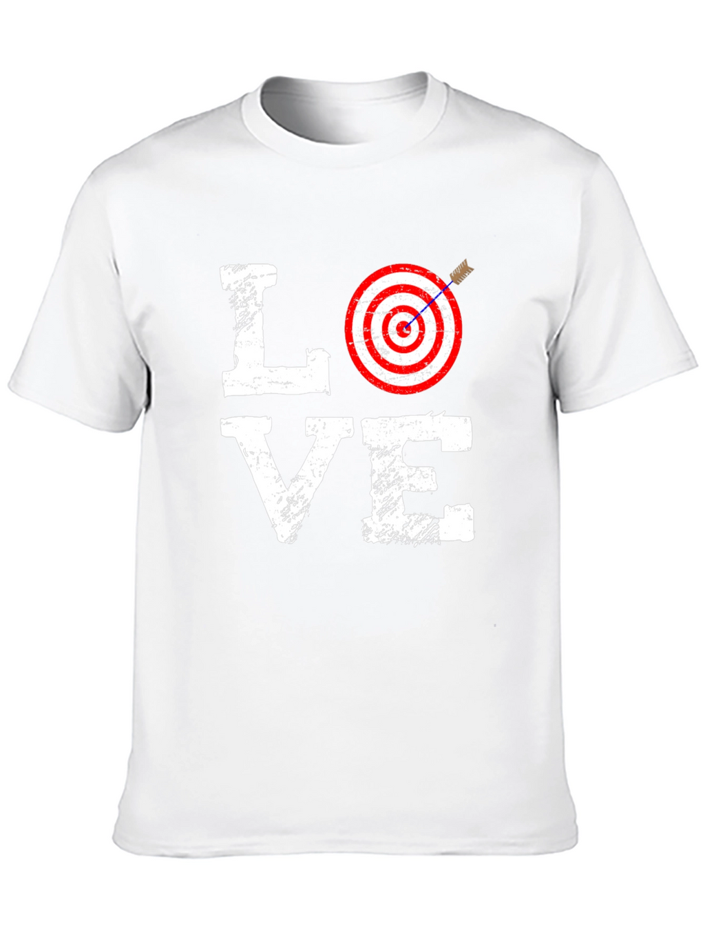 Target Love Graphic Tee - Mens Cotton T-Shirt