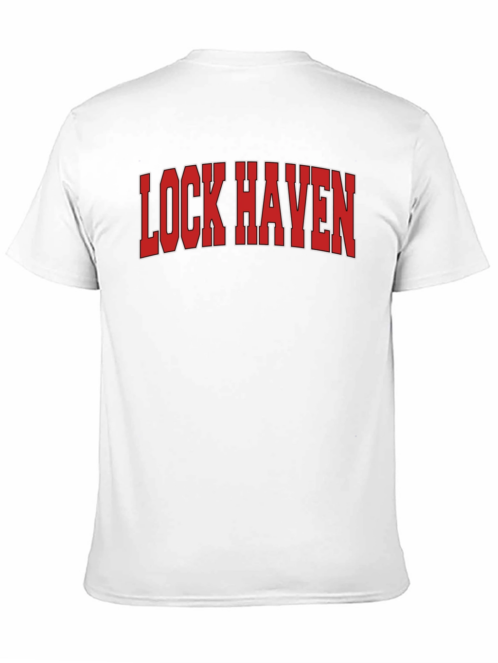 Lock Haven Black Graphic Tee