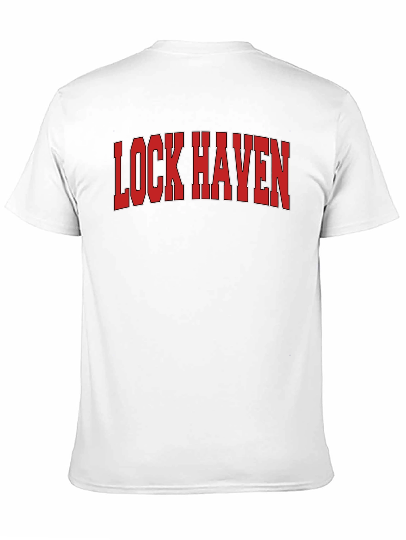 Lock Haven Black Graphic Tee