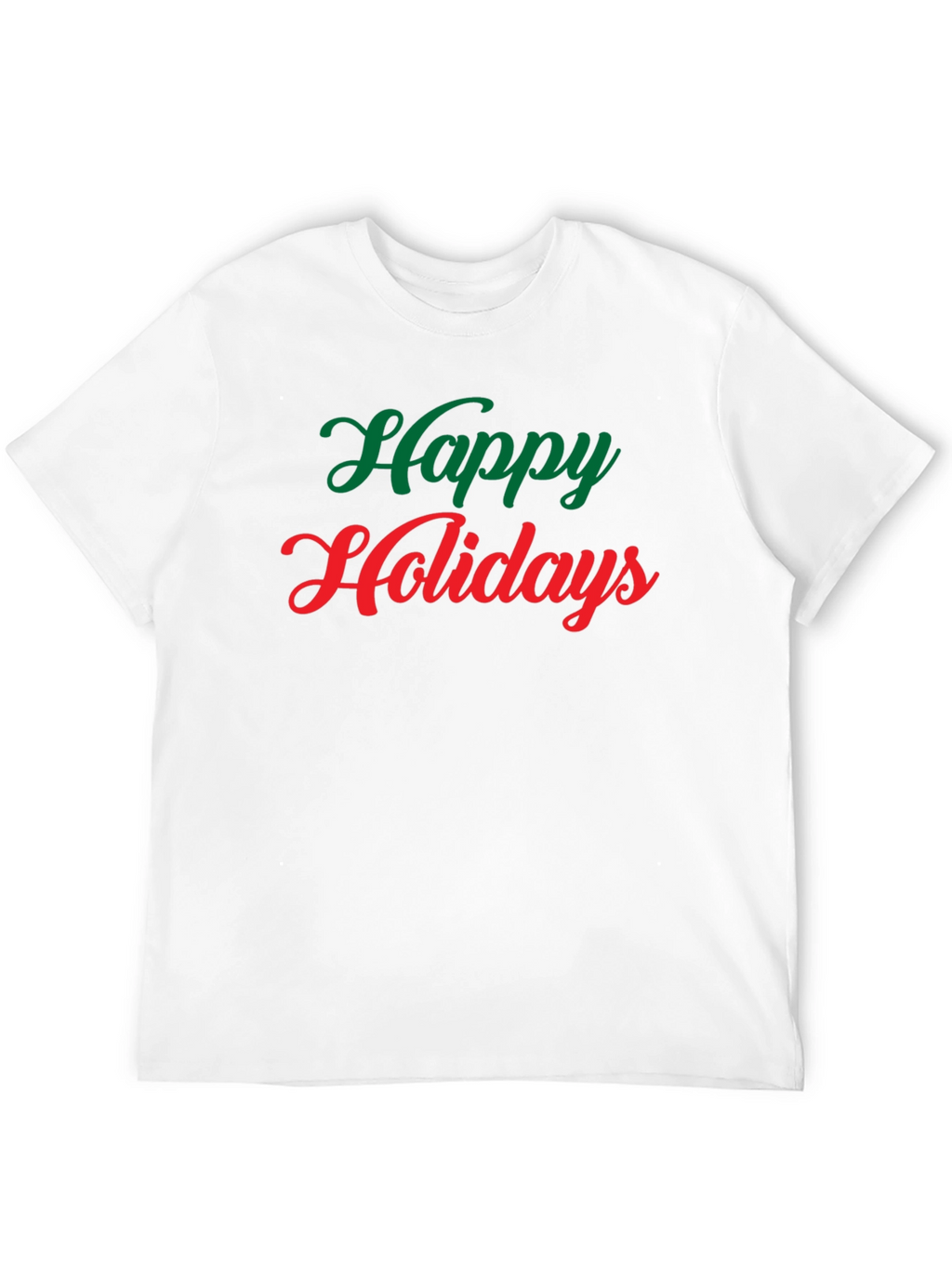 Happy Holidays Graphic Tee - Holiday Celebration Shirt
