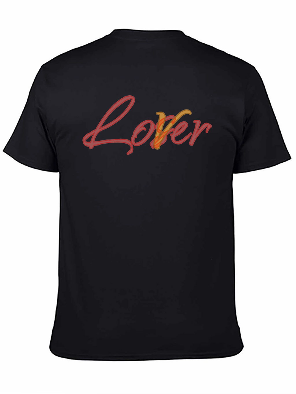 Lover T-Shirt - Stylish Black Tee