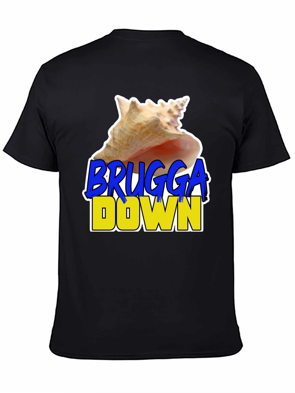 Brugga Down T-Shirt - Unique Graphic Tee