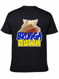 Brugga Down T-Shirt - Unique Graphic Tee