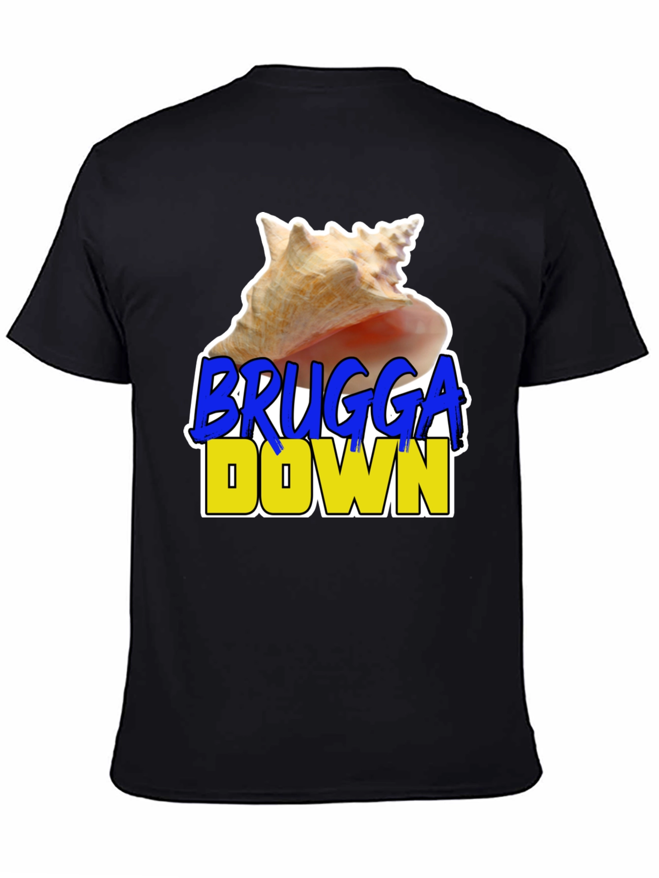 Brugga Down T-Shirt - Unique Graphic Tee