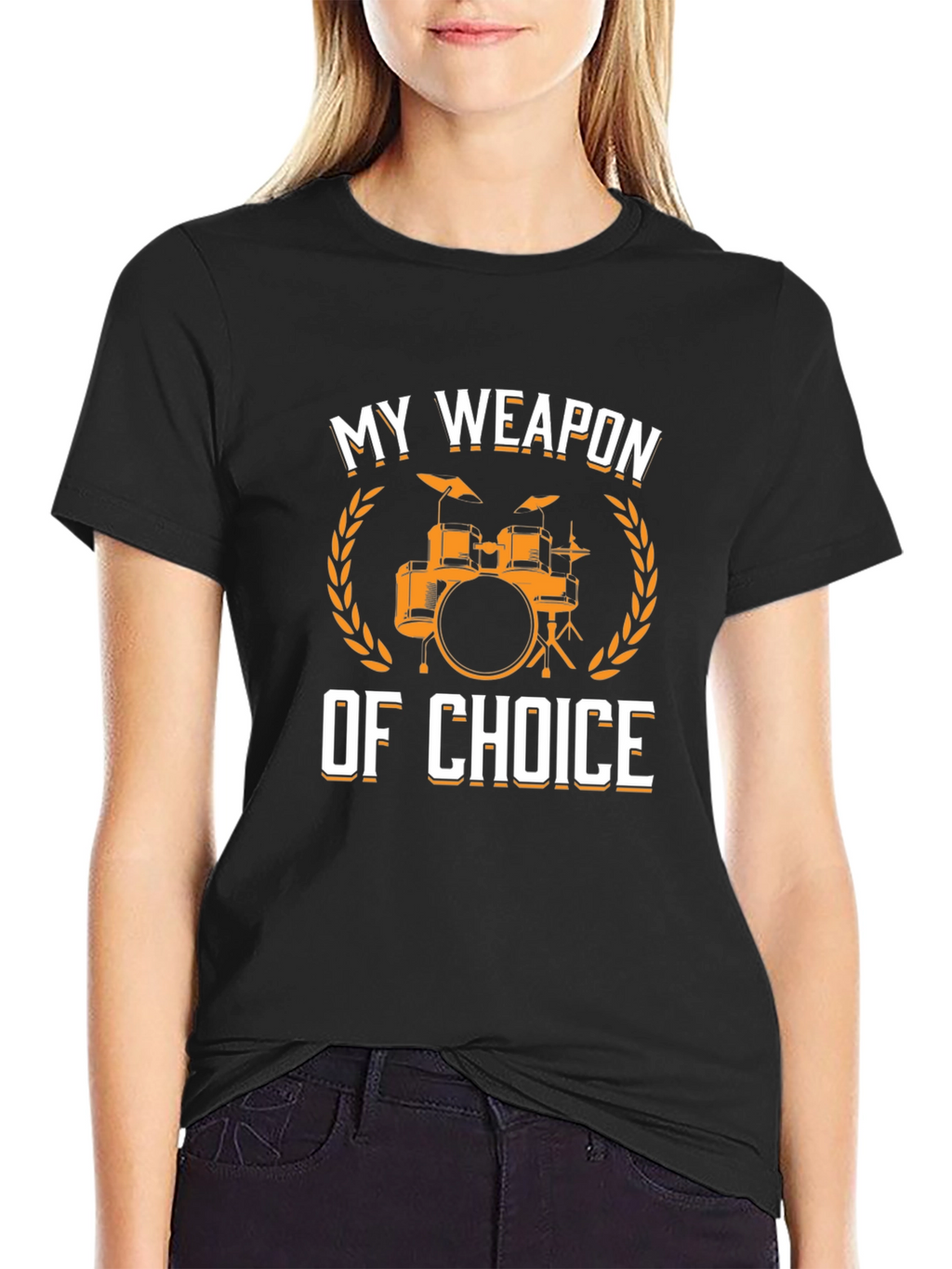 My Weapon of Choice Drum Kit Graphic T-Shirt