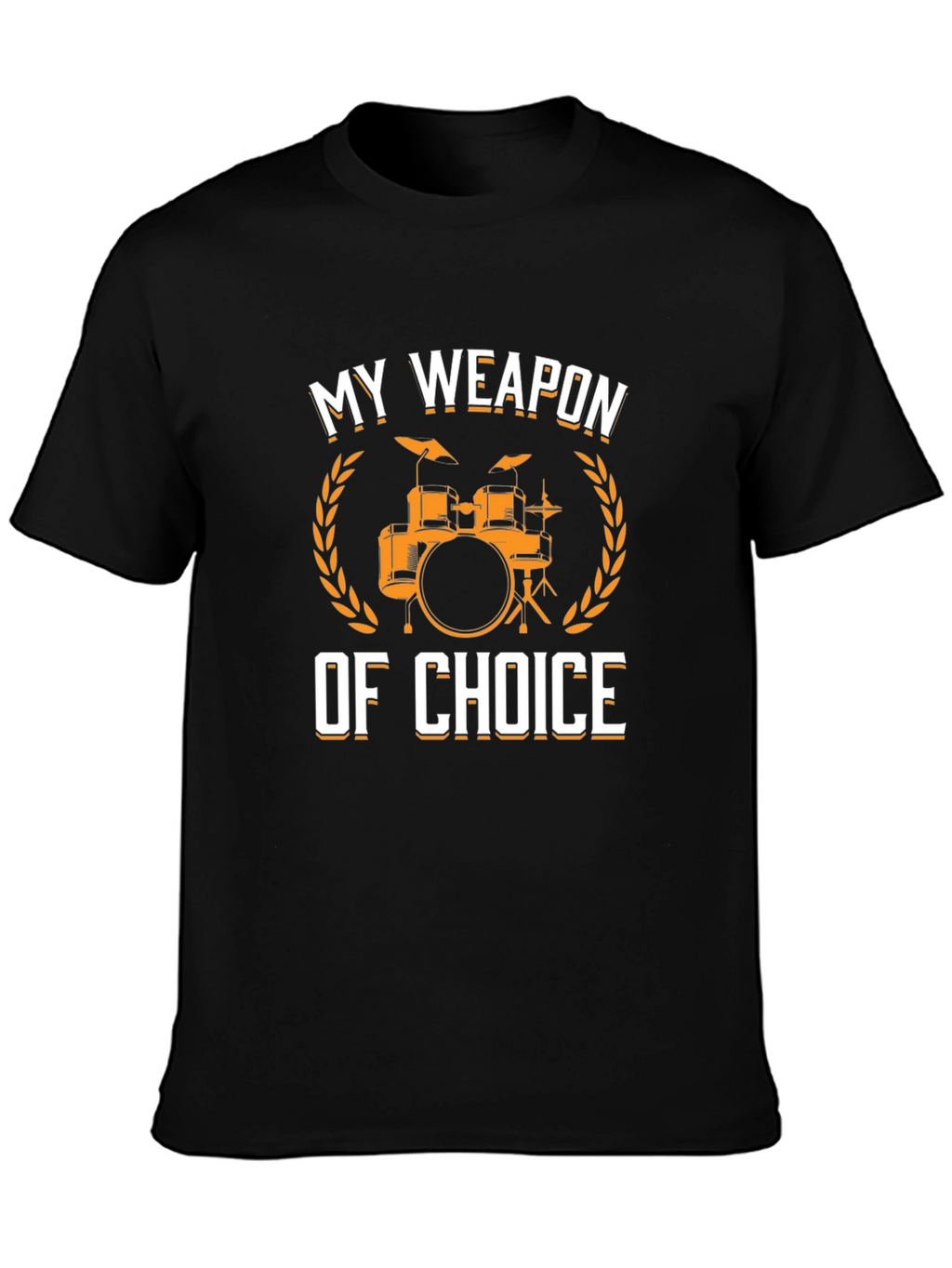 My Weapon of Choice Drum Kit Graphic T-Shirt