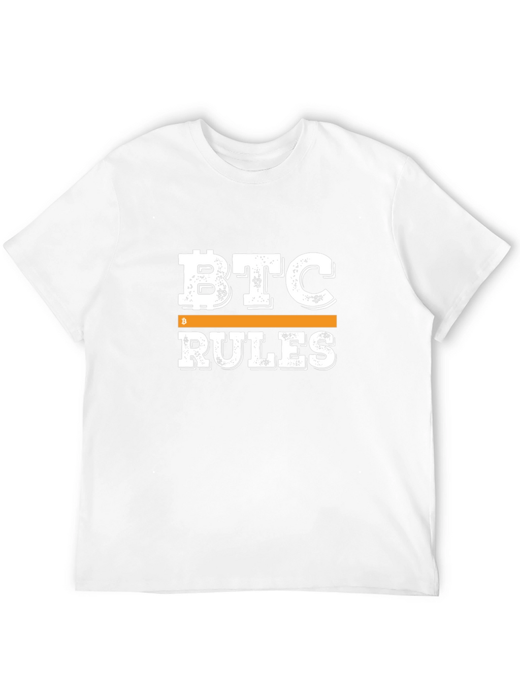 BTC Rules T-Shirt - Bitcoin Crypto Fan Tee