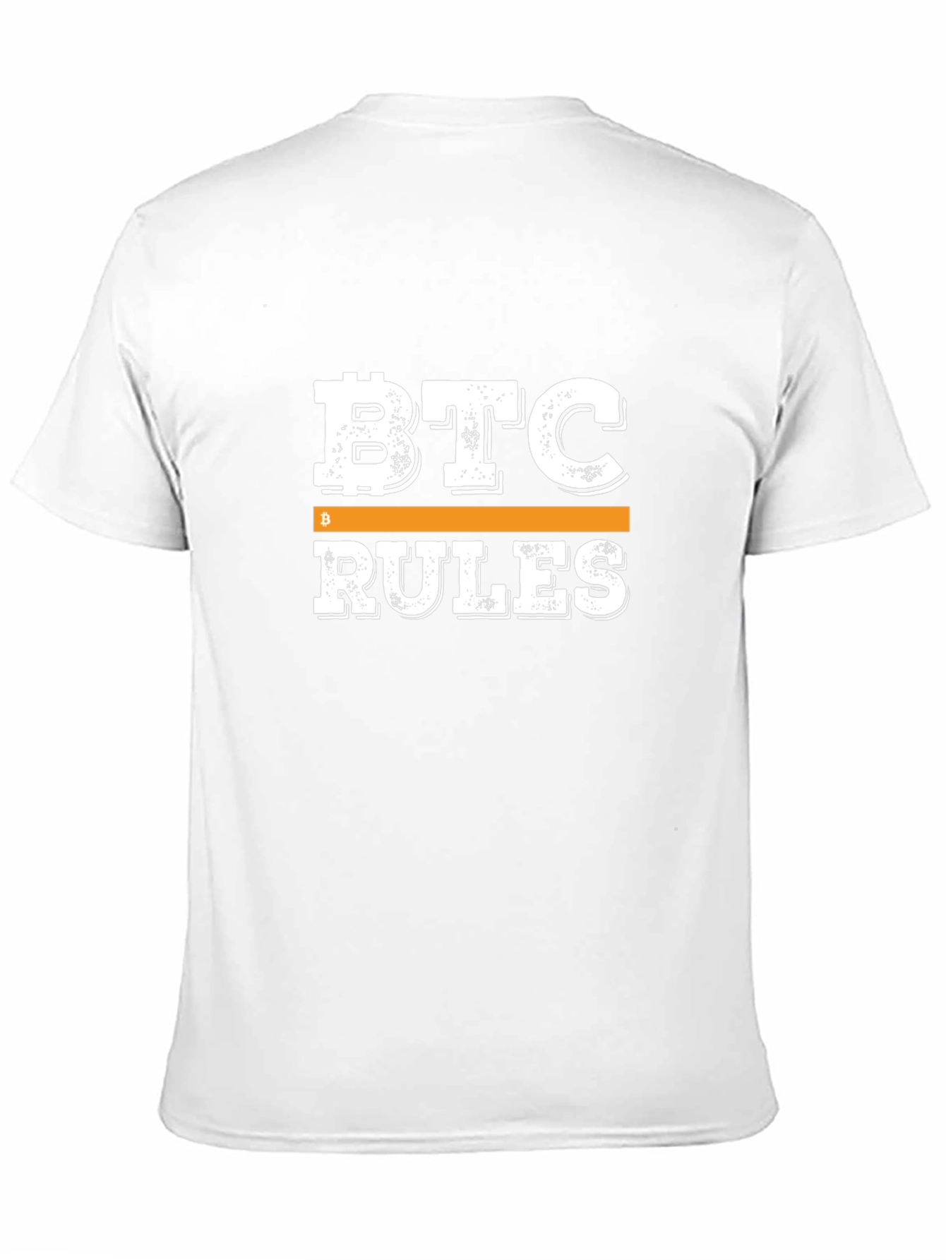 BTC Rules T-Shirt - Bitcoin Crypto Fan Tee