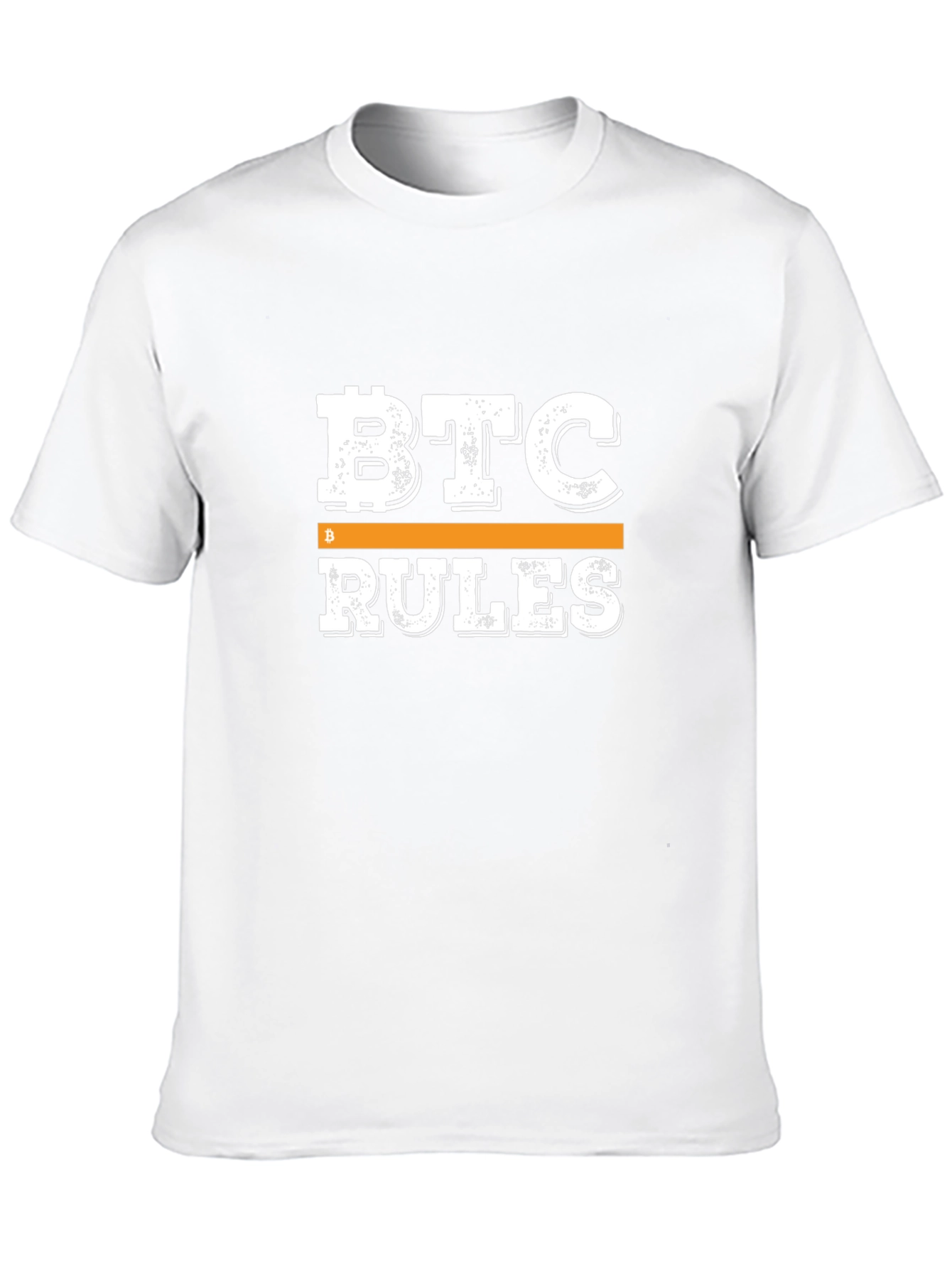 BTC Rules T-Shirt - Bitcoin Crypto Fan Tee