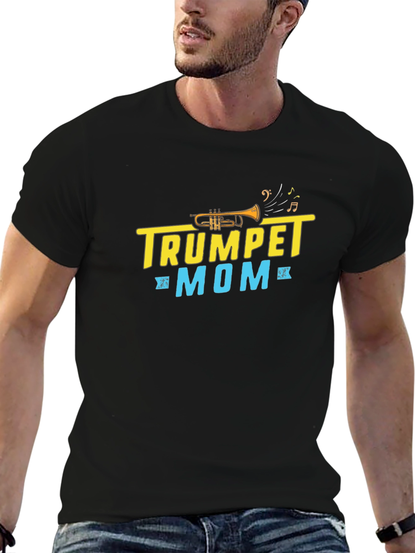 Trumpet Mom T-Shirt - Music Lover Tee