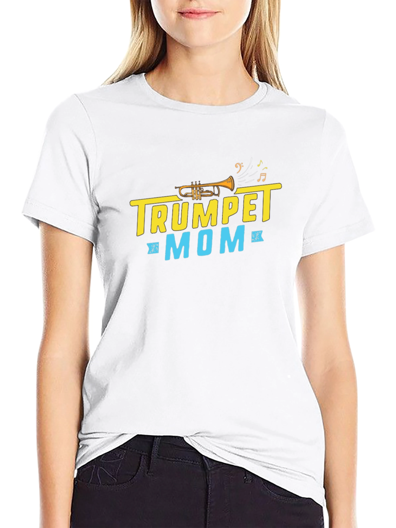 Trumpet Mom T-Shirt - Music Lover Tee