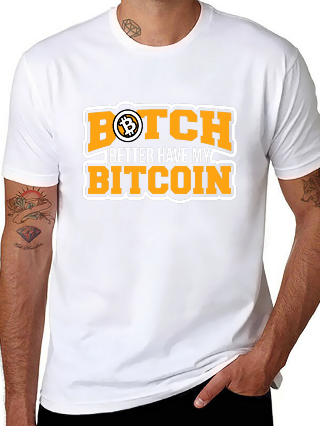 Bitcoin Black T-Shirt - Botch Better Have My Bitcoin