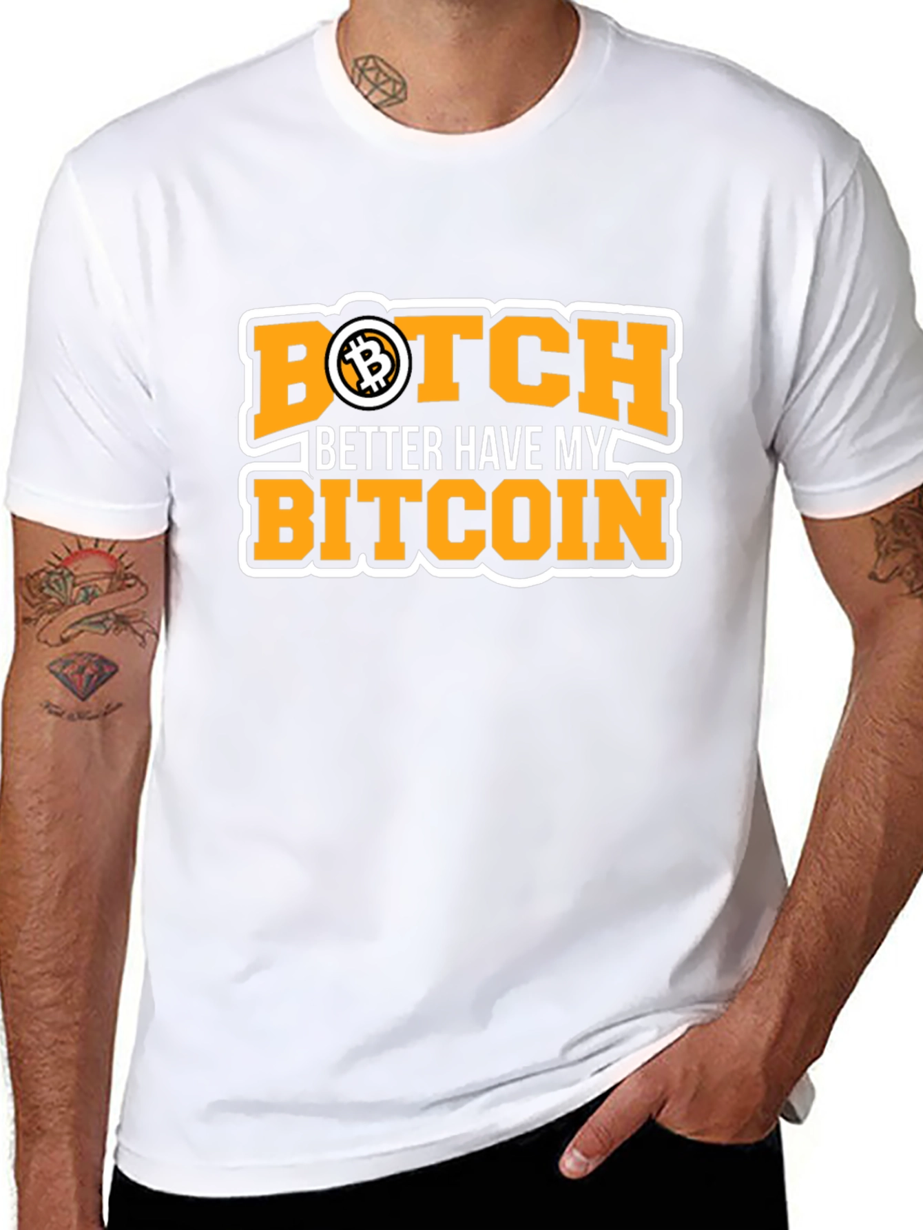 Bitcoin Black T-Shirt - Botch Better Have My Bitcoin