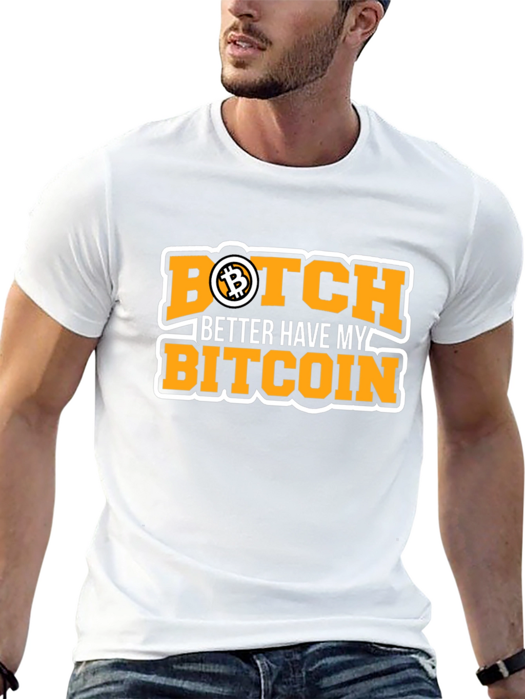 Bitcoin Black T-Shirt - Botch Better Have My Bitcoin