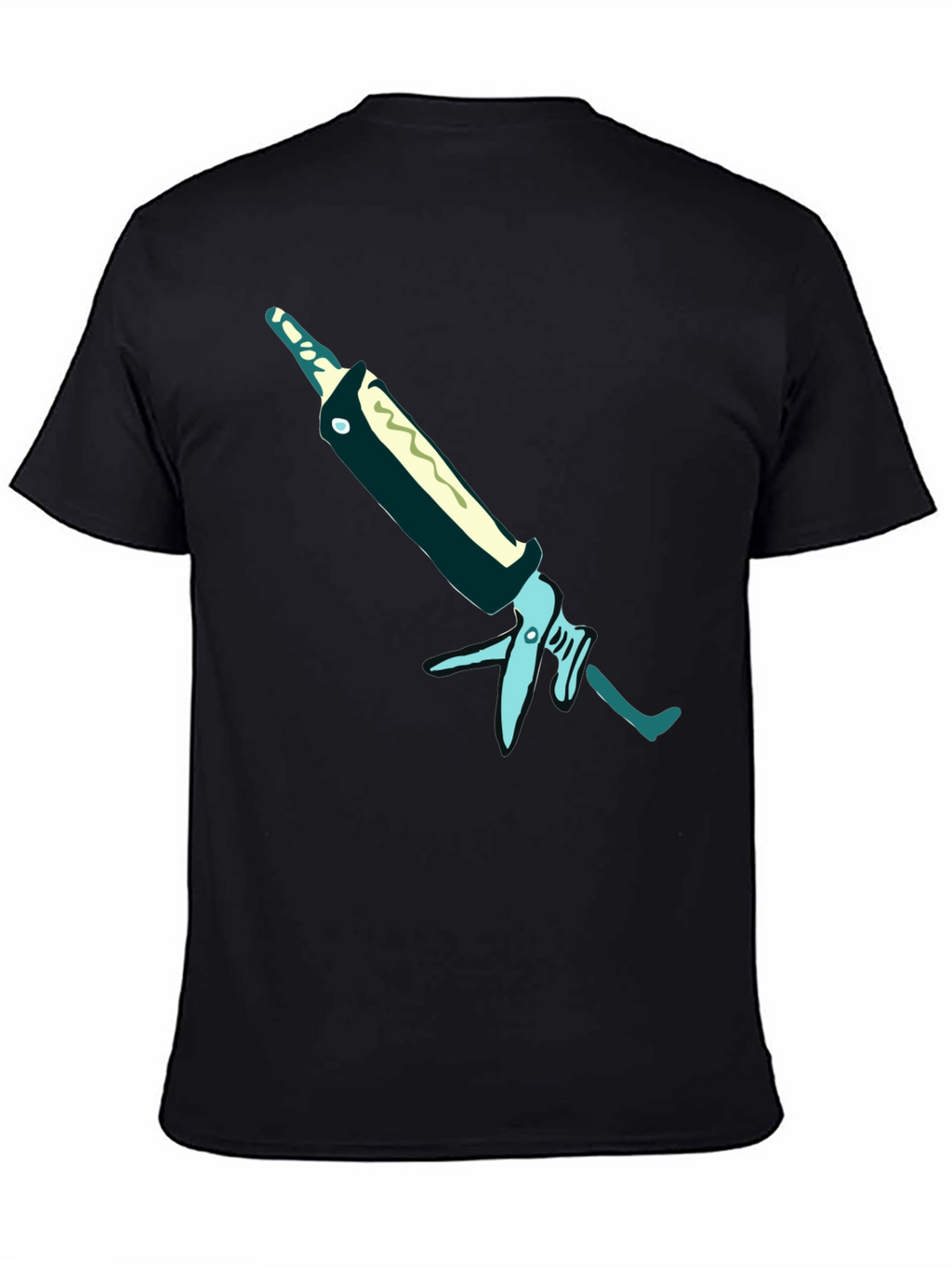 Caulk Gun Graphic Tee - Modern Comfort