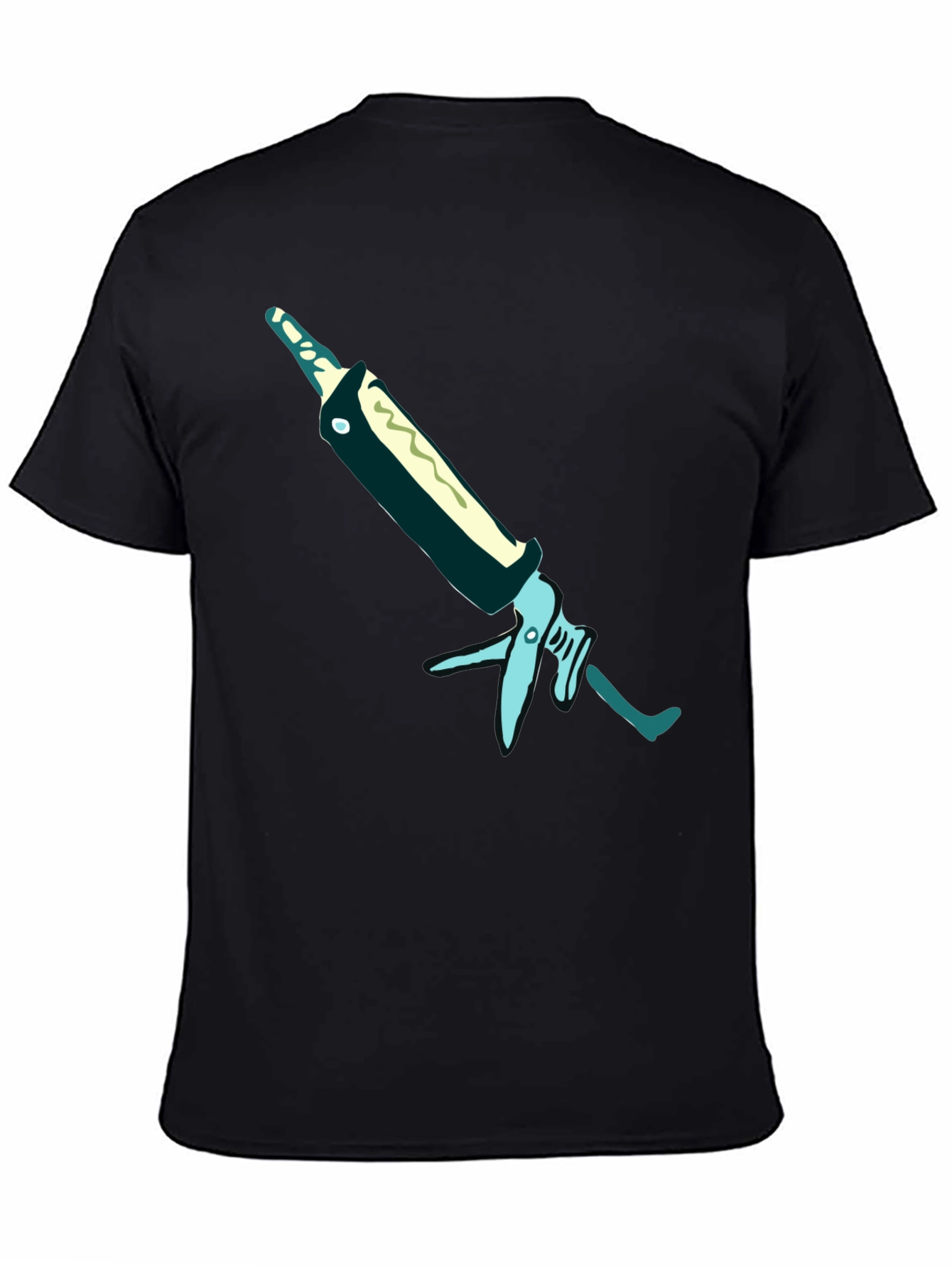 Caulk Gun Graphic Tee - Modern Comfort